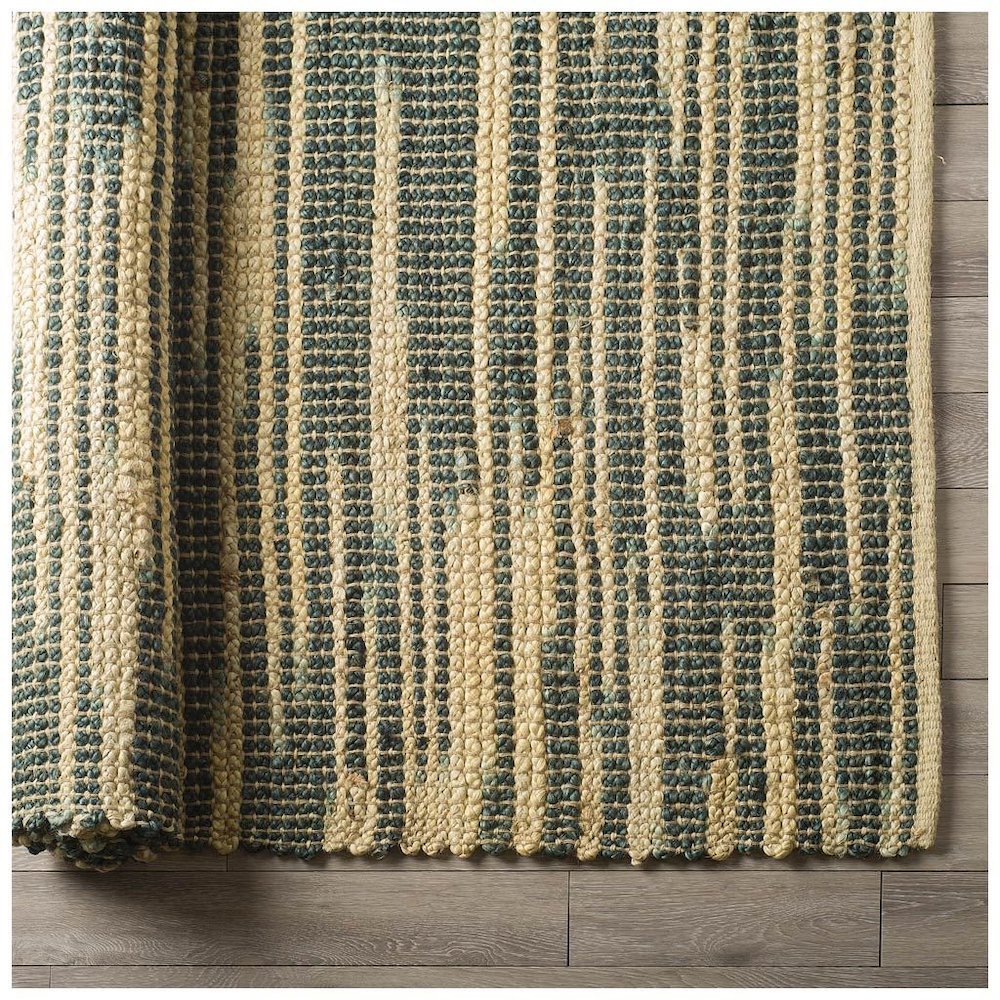 Deakin 8 x 10 Multi-Colored Jute Hand Woven Rug