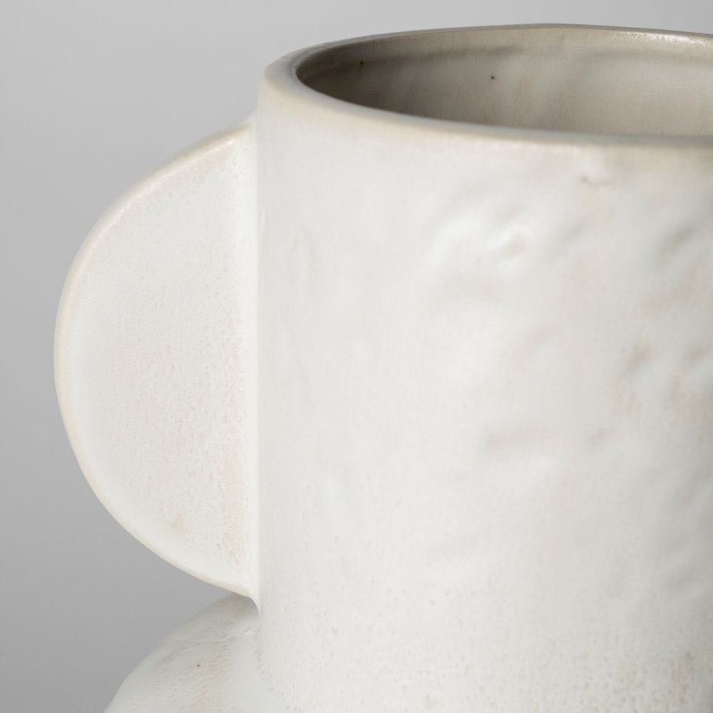 Judy Large Eggshell Ceramic Vase