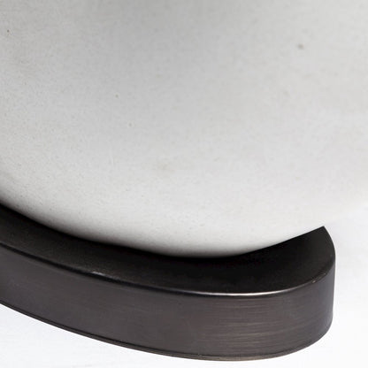 Celtica (26.8"H) White Resin Ring-Shaped Base Table Lamp