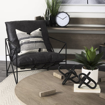 Aida Light Gray Wood Console Table