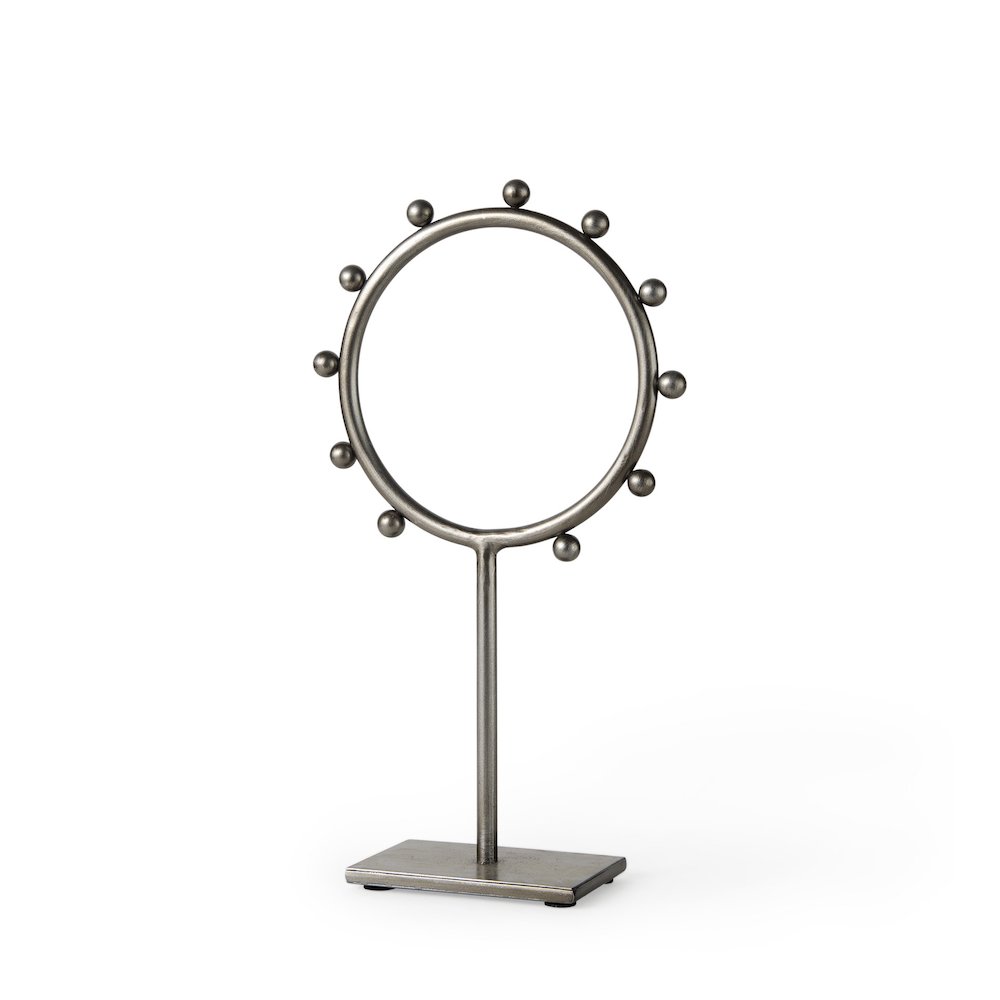 Elio 7.5L x 3.0W x 13.2H Small Studded hoop object