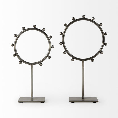 Elio 7.5L x 3.0W x 13.2H Small Studded hoop object