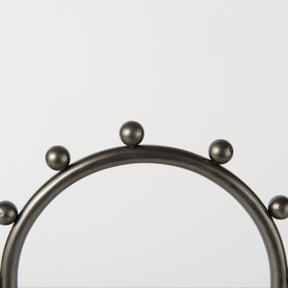 Elio 7.5L x 3.0W x 13.2H Small Studded hoop object