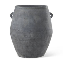 Zuma 27.2L x 20.5W x 31.9H Dark Gray Ceramic Floor Vase