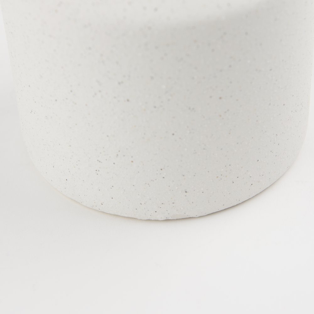 Burton 14.2H Medium White Ceramic Jug Vase
