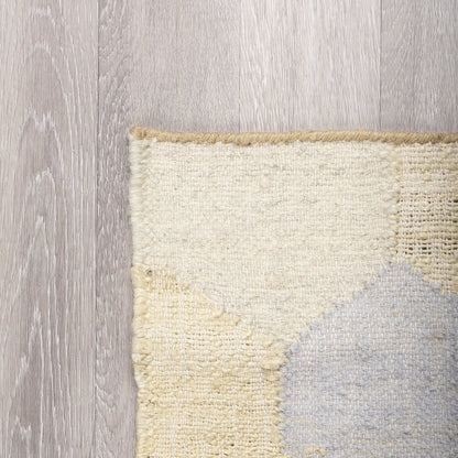 Mayson 5x8 Cream Multi-Colored Honeycomb Pattern Area Rug