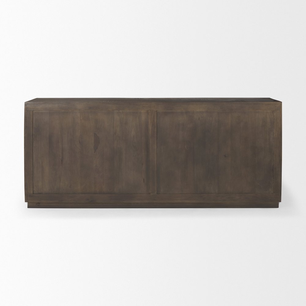West 82.0L x 18.0W x 34.0H Wooden Angular Sideboard