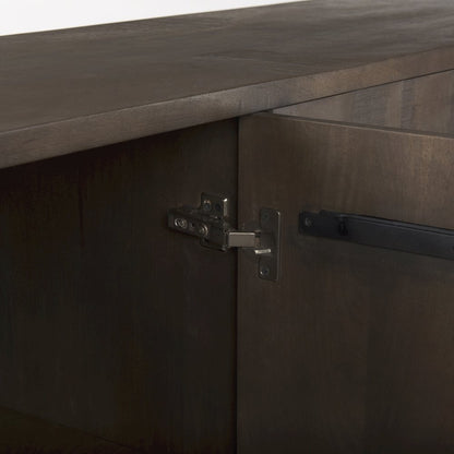 West 82.0L x 18.0W x 34.0H Wooden Angular Sideboard