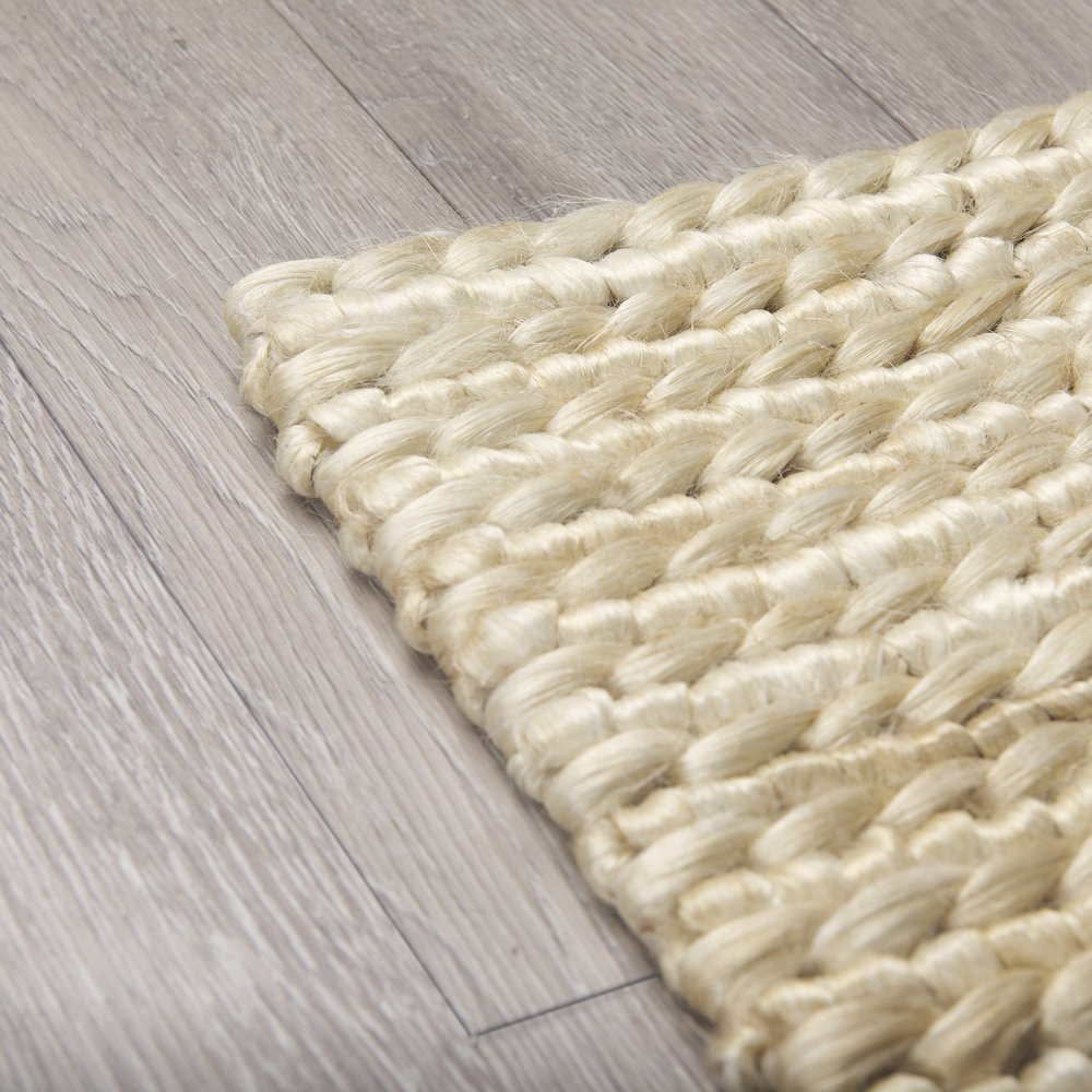 Milo 9 x 12 Camel Color Woven Hemp Area Rug