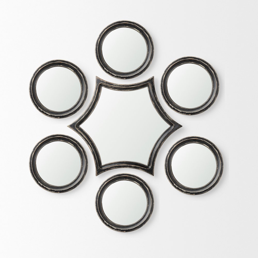 Fuerta (Set of 7) (A + B Box), Wall Mirror