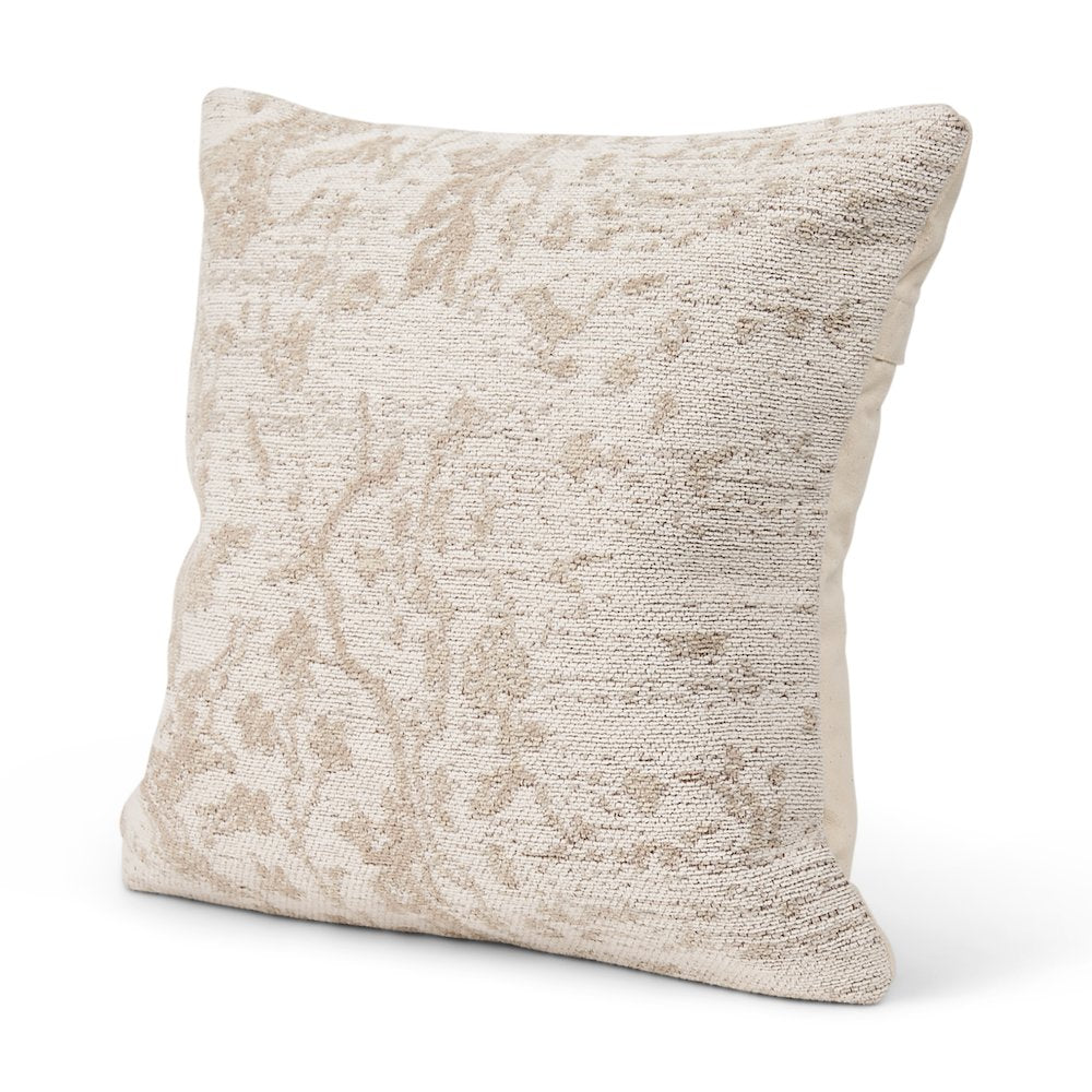 Khloe Cream Square Pillow Cover