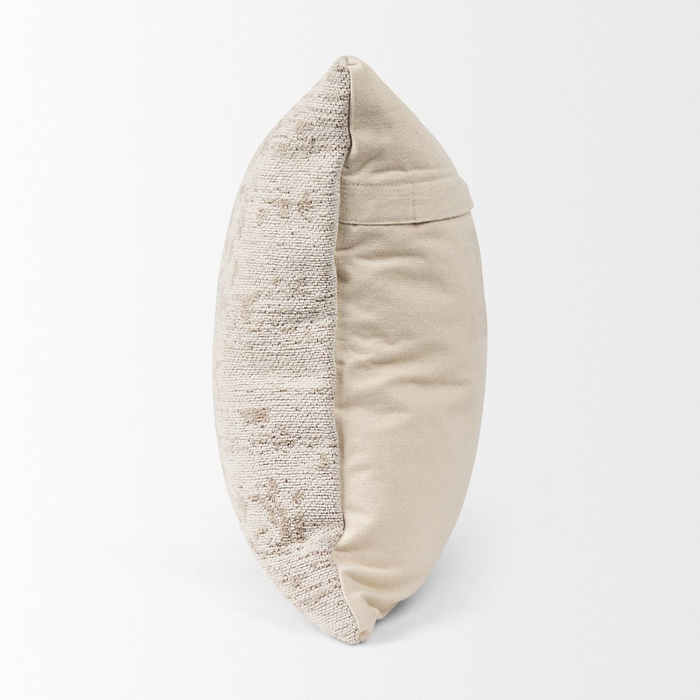 Khloe Cream Square Pillow Cover