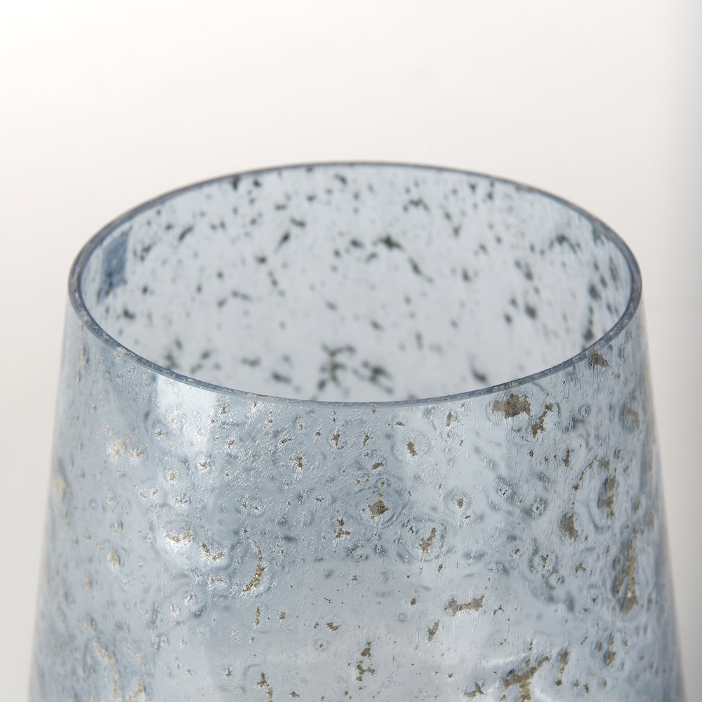 Robyn Tall Blue Glass Vase