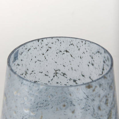 Robyn Tall Blue Glass Vase