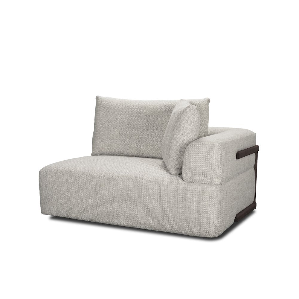 Warner Gray Two Piece Sofa Set