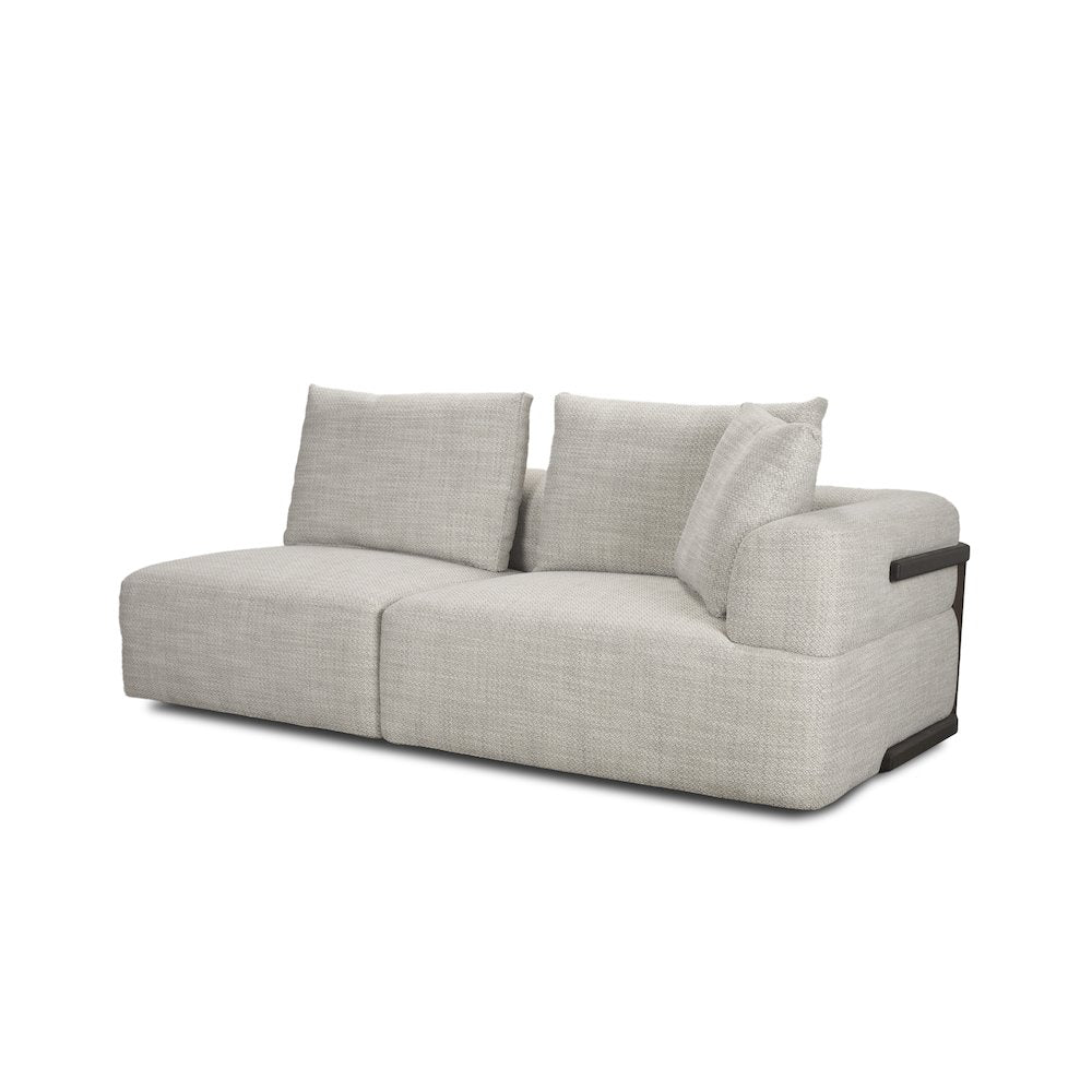 Warner Gray 3 Piece Sofa SetCorner Piece