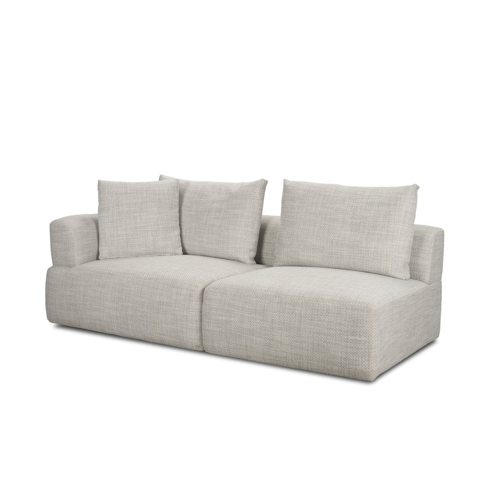 Warner Gray 3 Piece Sofa SetCorner Piece