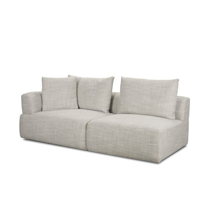 Warner Gray 3 Piece Sofa SetCorner Piece