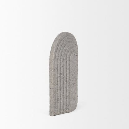 Kael Resin Textured Sandstone Decorative Object