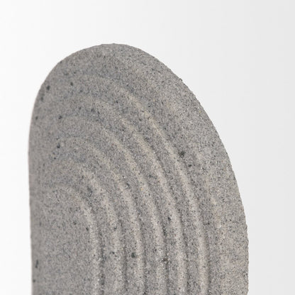 Kael Resin Textured Sandstone Decorative Object