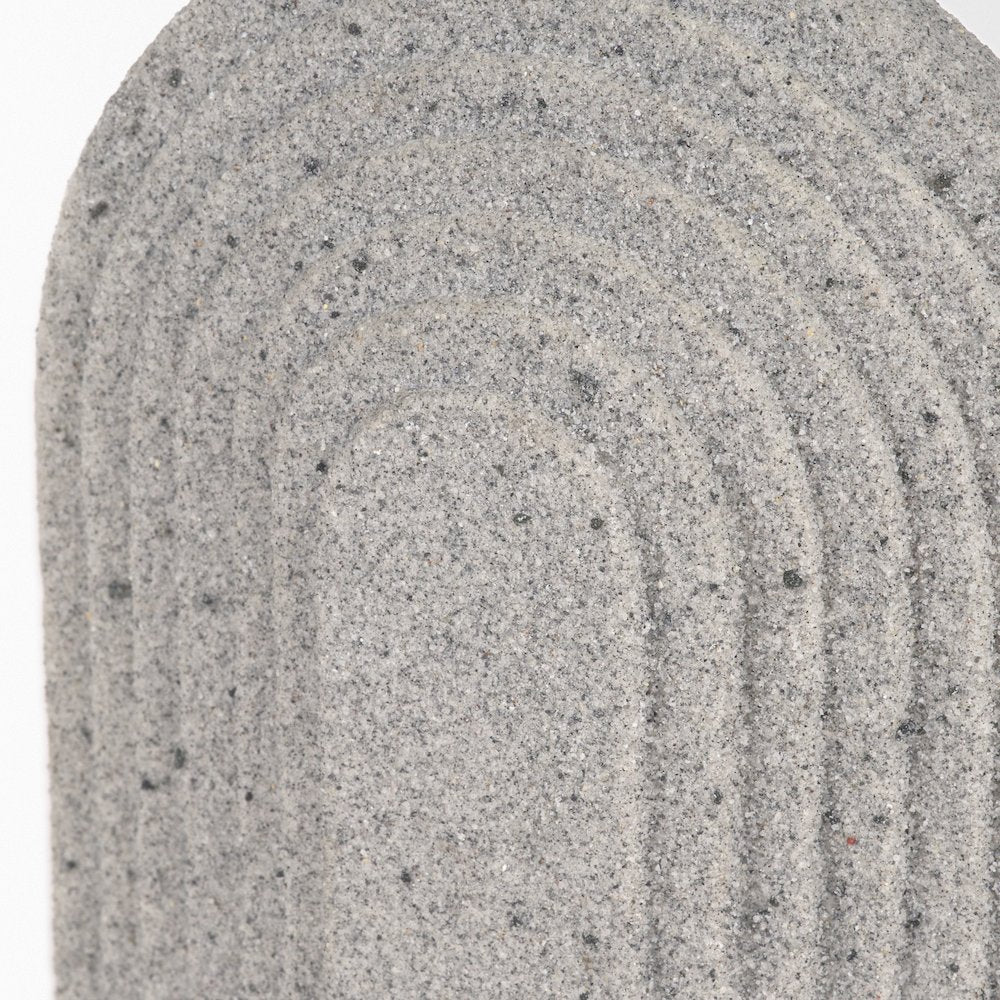 Kael Resin Textured Sandstone Decorative Object