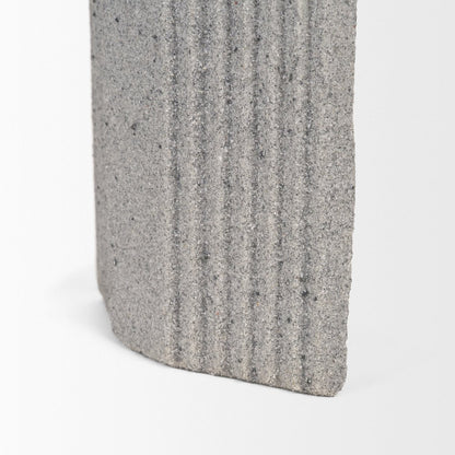 Kael Resin Textured Sandstone Decorative Object