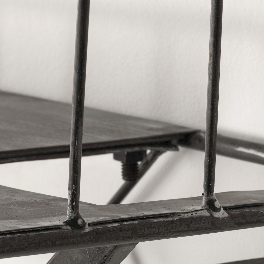 Starlight Canyon Home Industrial Metal Wall Shelf