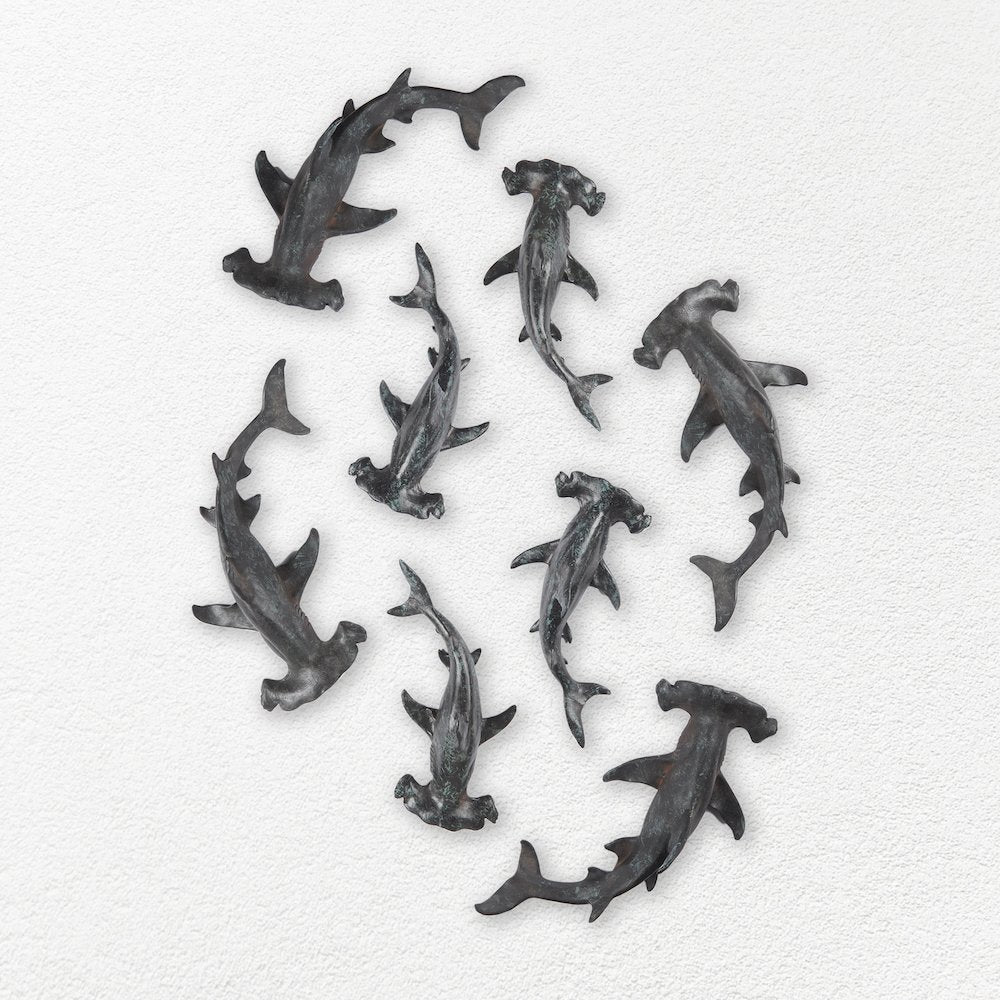 24H Large Hammer Head Shark Wall Decor