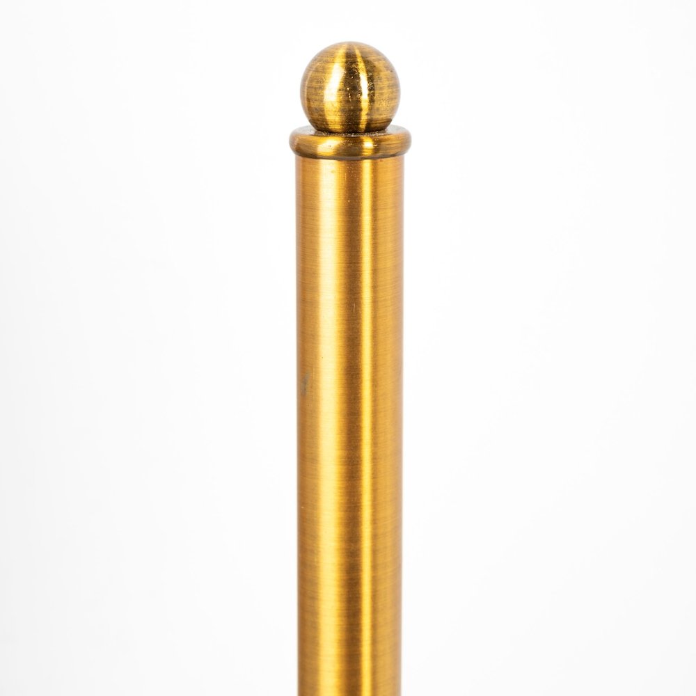 Fragon (26"H) Gold-Tone Metal Adjustable Cone Shade Table Lamp