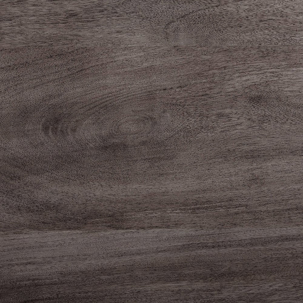 Crossman 60" Round Dark Brown/Gray Solid Wood Table Top & Base Dining Table