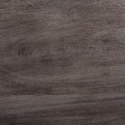 Crossman 60" Round Dark Brown/Gray Solid Wood Table Top & Base Dining Table