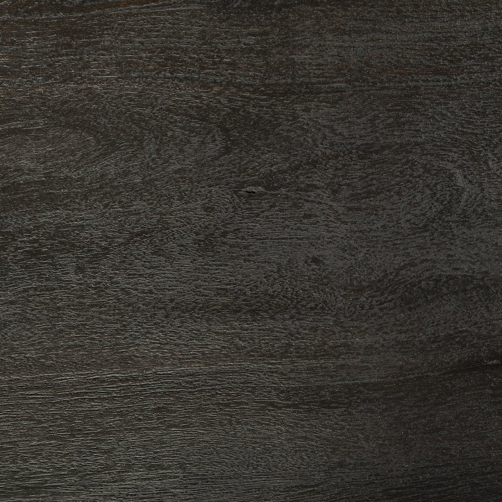 54 L X 54 W X 28.75 H Round Brown Solid Wood Top Gold Metal Base Dining Table