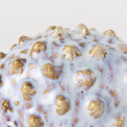 Spike (Small) 8L x 4W Off-White Ceramic Puffer Fish