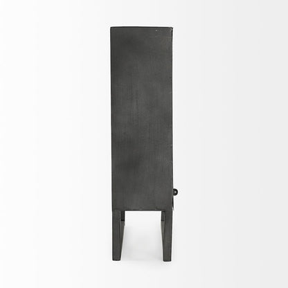 Felix Gray Metal Square Table Clock