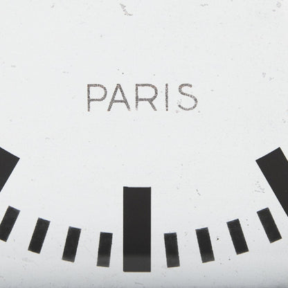 Felix Gray Metal Square Table Clock