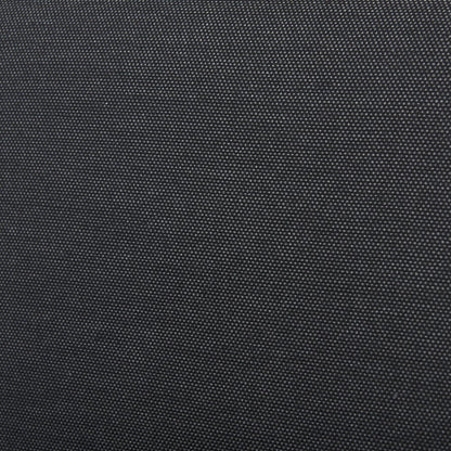 Fully Upholstered Grey Fabric Dining Chair On Casters