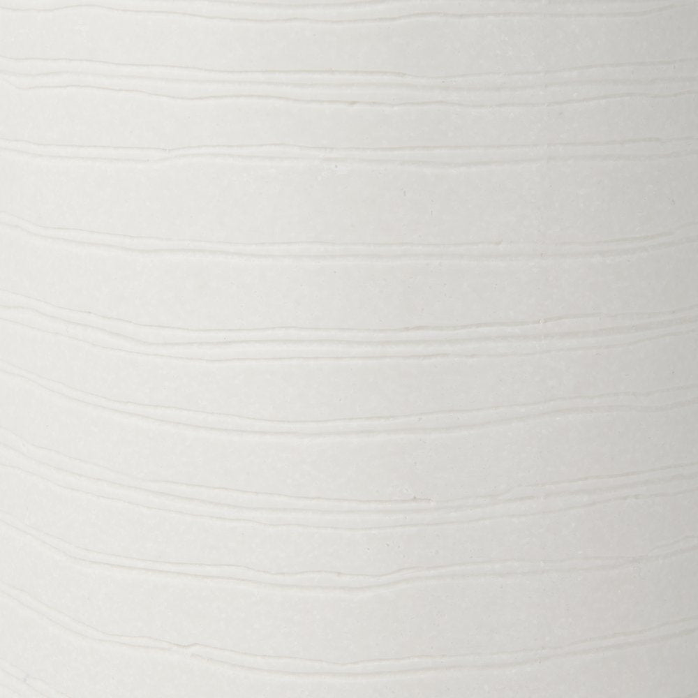 Melanie 17.0L x 17.0W x 30.5H White ShadeWhite Base Table Lamp