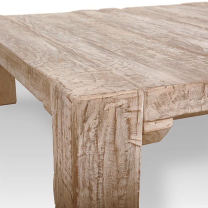 48X48 Square Reclaimed Solid Wood Coffee Table