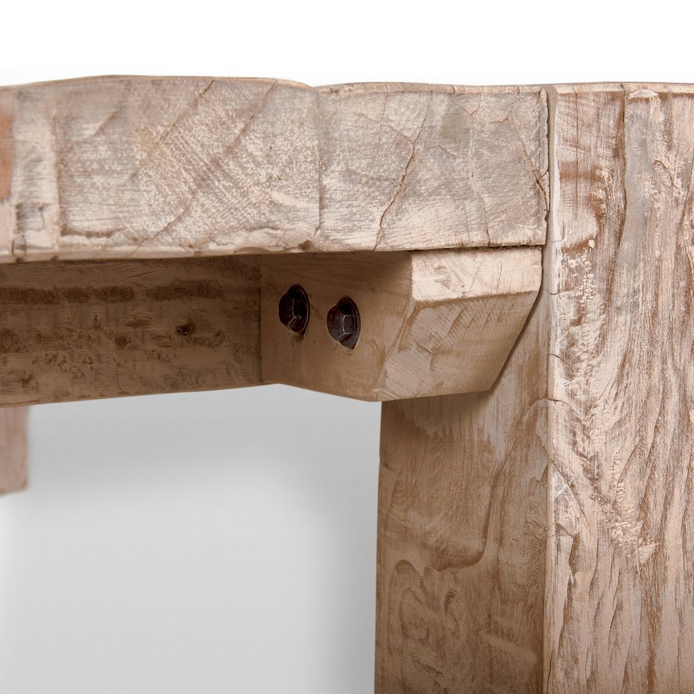 48X48 Square Reclaimed Solid Wood Coffee Table