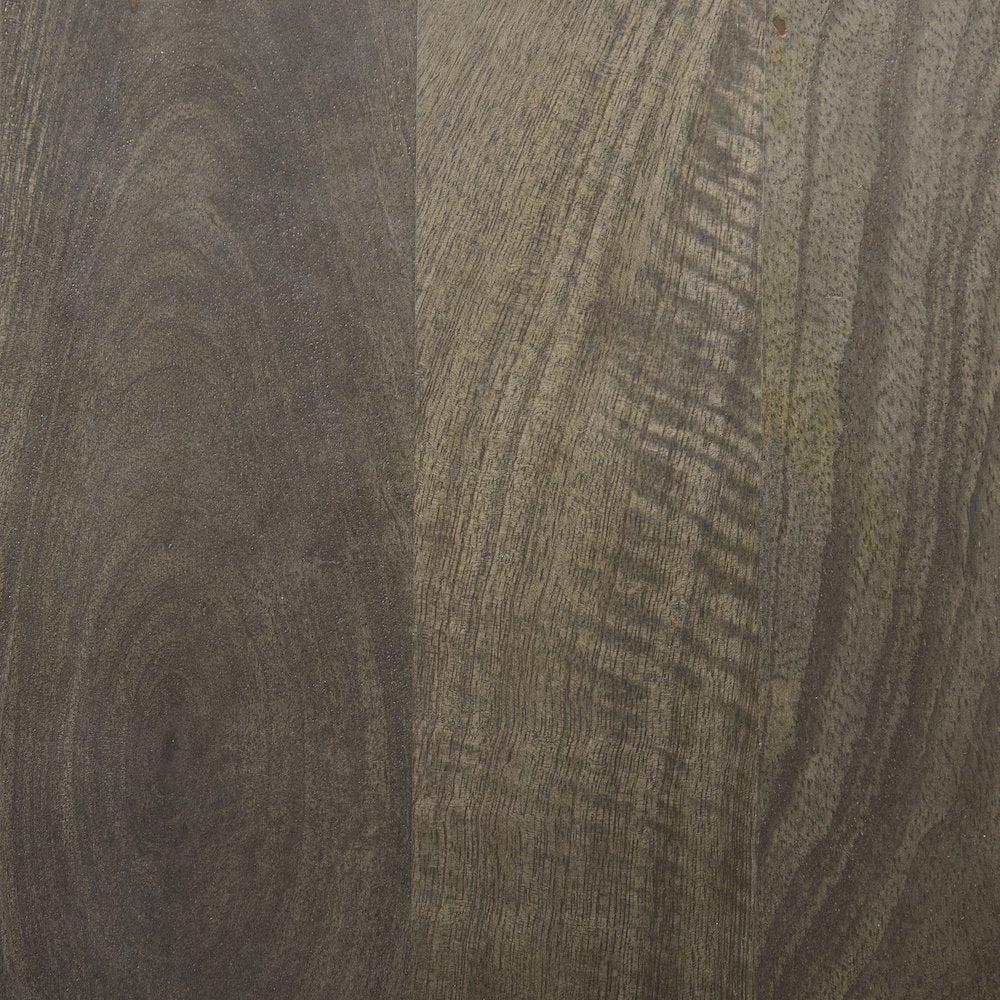 Darwin 80x17.5 Brown Solid Wood Gold Metal Base 4 Cabinet Door Sideboard