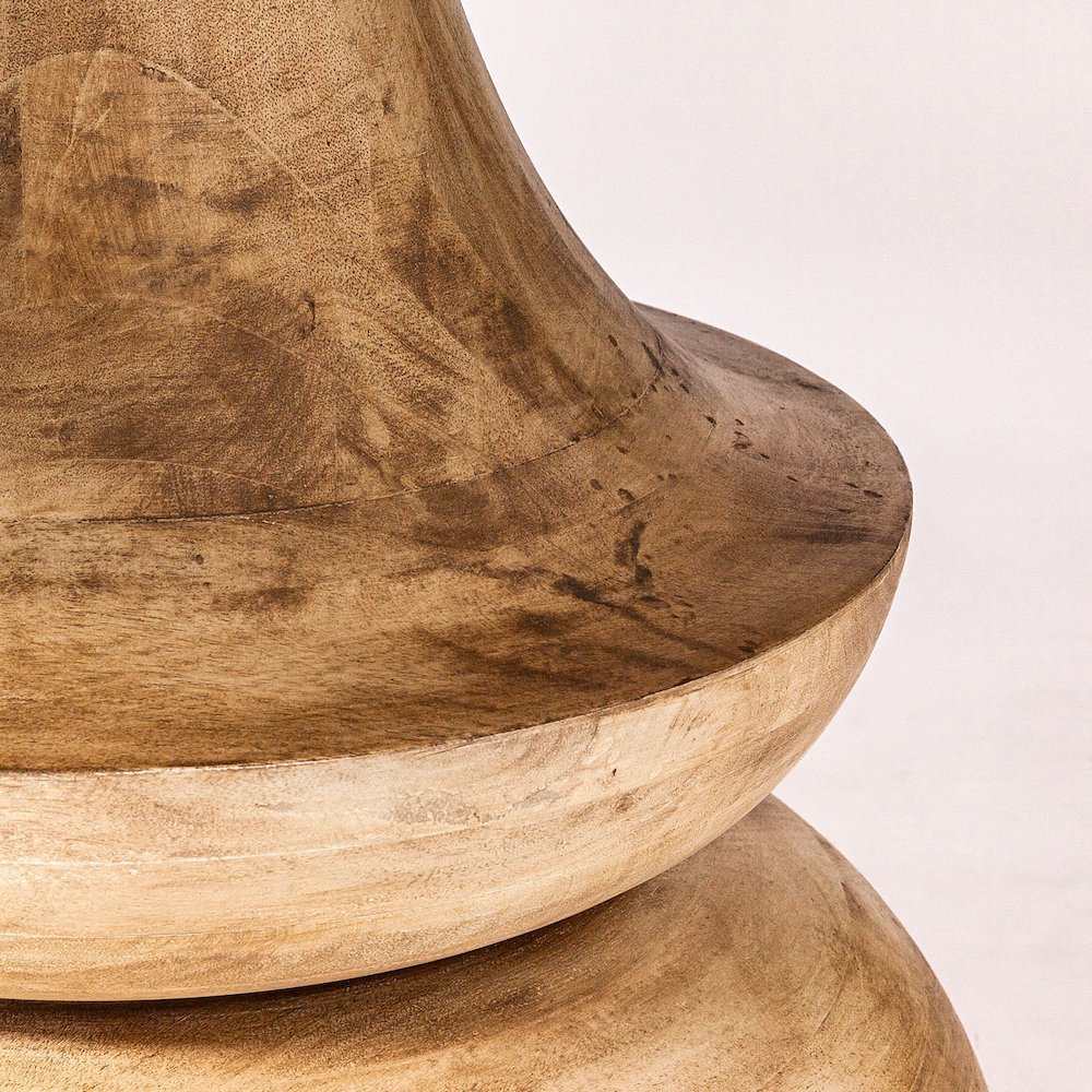 Crossman 60" Round Blonde Solid Wood & Base Dining Table