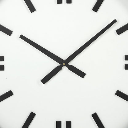 Derby 24" Round Oversize Modern Wall Clock