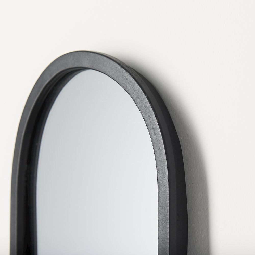 Wall Mounted Mirror W Glass Bottle For Botanicals Or Floral
