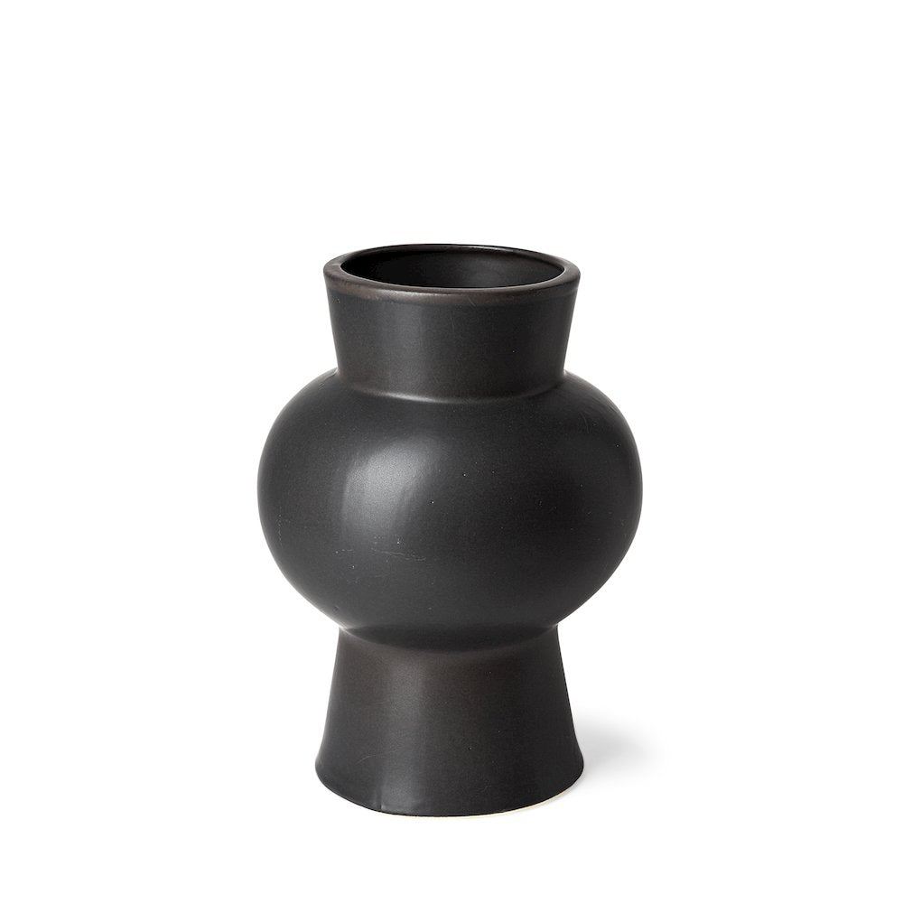 Laforge Black Ceramic Vase