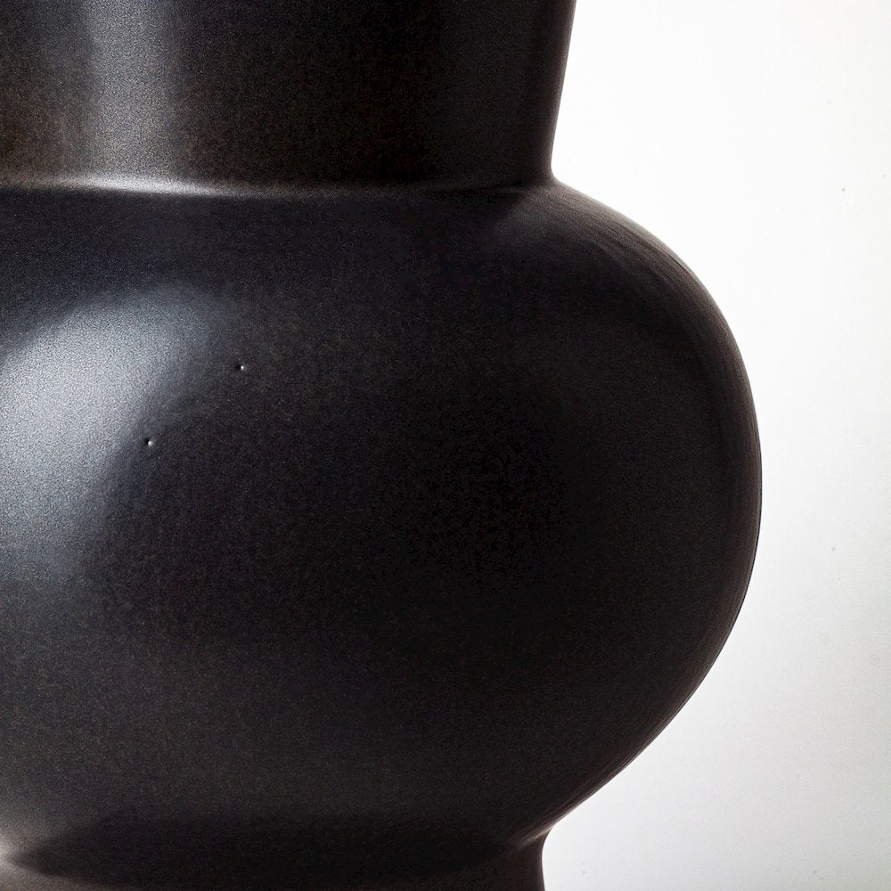 Laforge Black Ceramic Vase