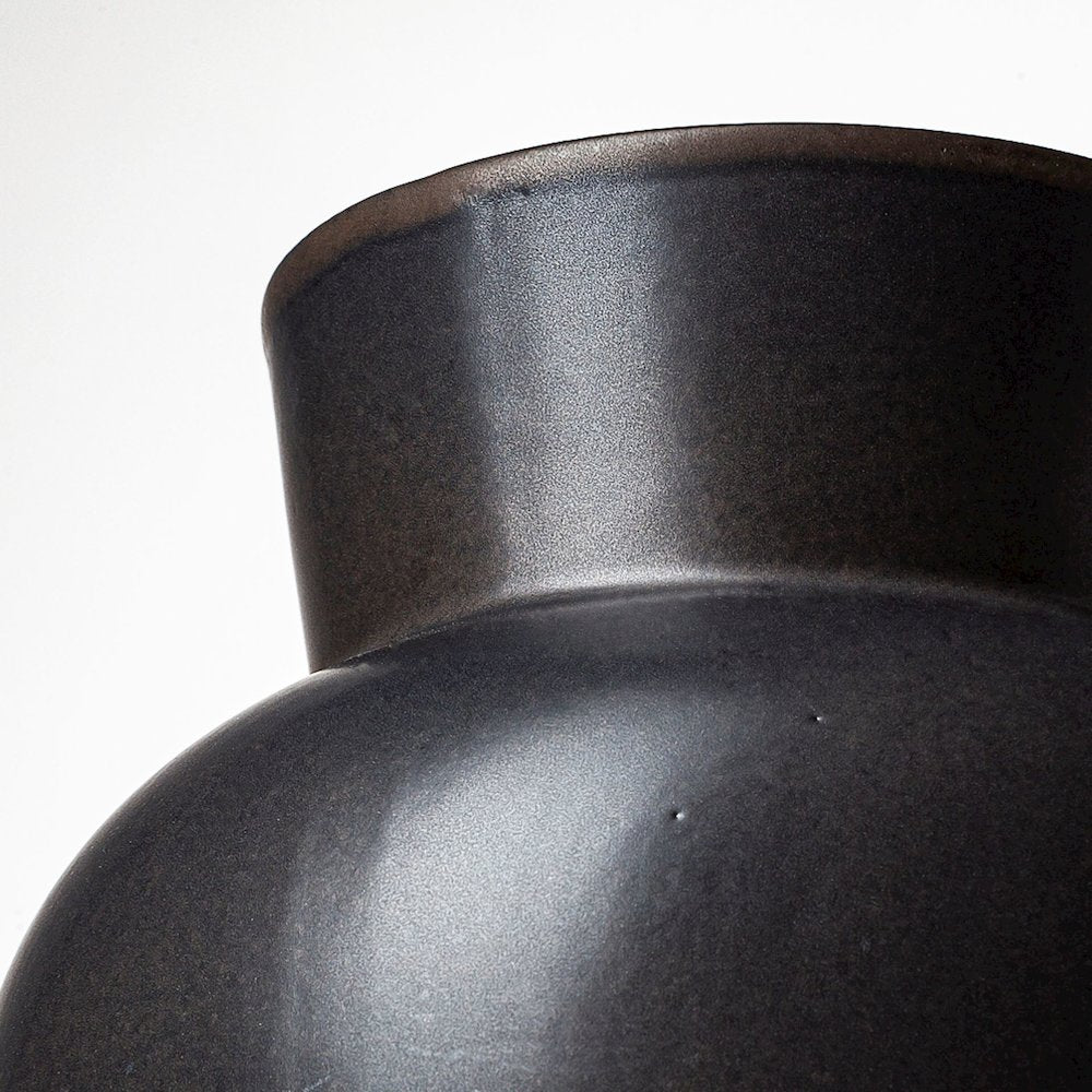 Laforge Black Ceramic Vase