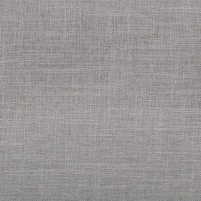 Roy Flint Gray Upholstered and Brown Wood Frame Arm Chair
