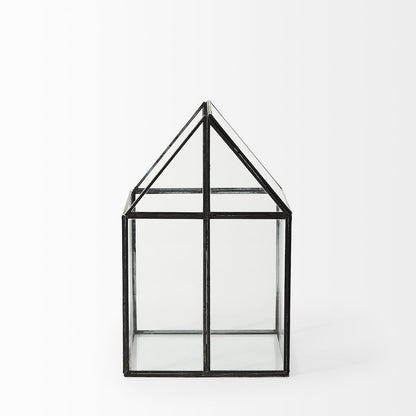 (Medium) 8L X 8W X 13H Hut Terrariumglass Base