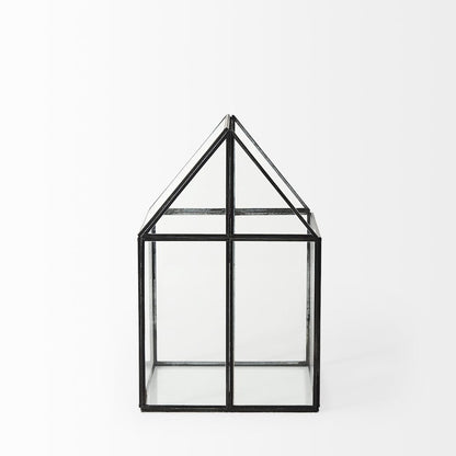 (Medium) 8L X 8W X 13H Hut Terrariumglass Base