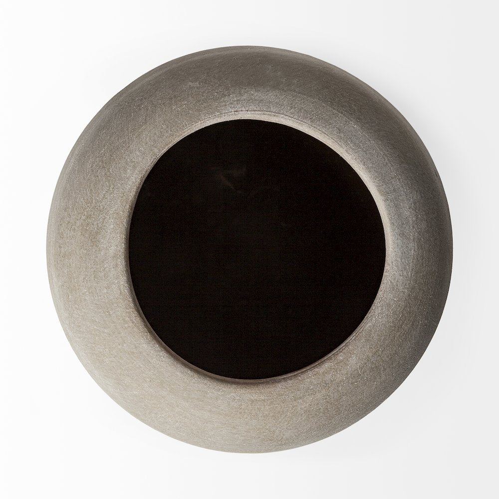 Cove Grey/Brown Ceramic Vase